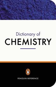 Cover of: The Penguin dictionary of chemistry