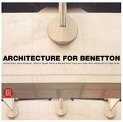 Cover of: Architecture for Benetton | Massimo Vignelli
