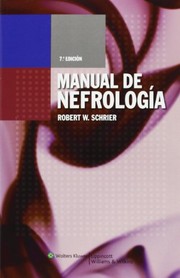 Cover of: Manual de nefrología
