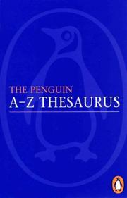 Cover of: The Penguin A-Z Thesaurus