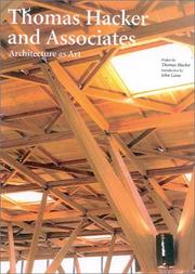 Cover of: Thomas Hacker and Associates by Thomas Hacker, Thomas Hacker