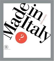 Cover of: Made in Italy, 1951-2001 by Luigi Settembrini