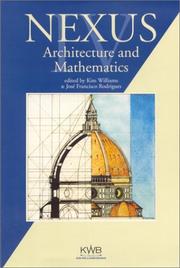 Cover of: Nexus IV: Architecture and Mathematics