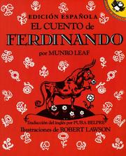 Cover of: El Cuento de Ferdinando (The Story of Ferdinand in Spanish) by Munro Leaf