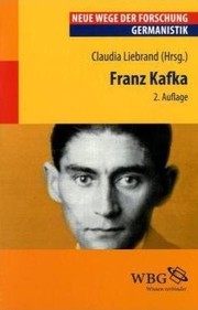 Cover of: Franz Kafka by Hrsg. Claudia Liebrand