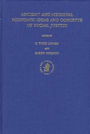 Cover of: Ancient and medieval economic ideas and concepts of social justice