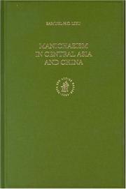 Cover of: Manichaeism in Central Asia and China