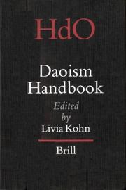 Cover of: Daoism Handbook (Handbook of Oriental Studies / Handbuch der Orientalisk - Part 4: China, 14) (Handbook of Oriental Studies/Handbuch Der Orientalistik) by Livia Kohn