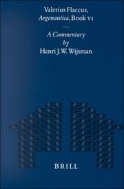 Cover of: Valerius Flaccus, Argonautica, Book VI by H. J. W. Wijsman