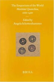 Cover of: The Emporium of the World by Angela Schottenhammer
