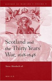 Cover of: Scotland and the Thirty Years' War, 1618-1648 by edited by Steve Murdoch.