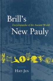 Cover of: Brill's New Pauly Encyclopedia Of The Ancient World: Antiquity  by 