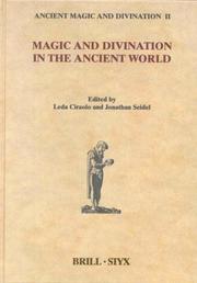 Cover of: Magic and divination in the ancient world by edited by Leda Ciraolo and Jonathan Seidel.