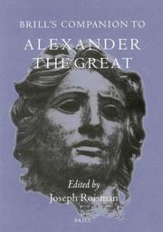 Cover of: Brill's Companion to Alexander the Great