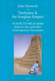 Cover of: Timbuktu and the Songhay Empire by John O. Hunwick