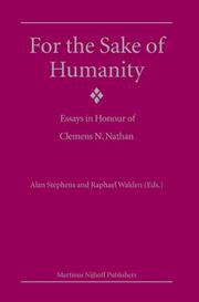 Cover of: For the Sake of Humanity by 