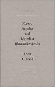 Cover of: Hosea 2: metaphor and rhetoric in historical perspective