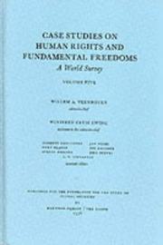 Cover of: Case Studies on Human Rights And Fundamental Freedoms by W. A. Veenhoven