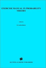 Cover of: Exercise Manual in Probability Theory (Mathematics and its Applications)