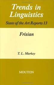 Cover of: Frisian by Thomas L. Markey