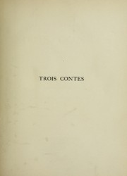Cover of: Trois contes by 