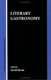 Cover of: Literary gastronomy