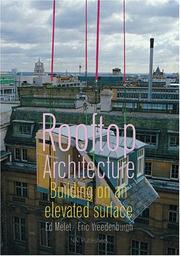 Cover of: Rooftop Architecture: Building On An Elevated Surface