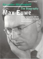 Cover of: Max Euwe by Alexander Munninghoff