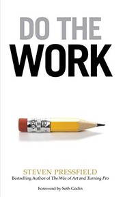 Cover of: Do the Work by Steven Pressfield, Seth Godin