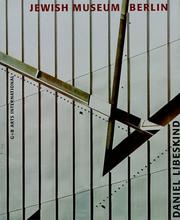Cover of: Jewish Museum, Berlin by Daniel Libeskind