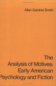 The analysis of motives by Allan Lloyd Smith