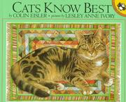 Cover of: Cats Know Best by Colin Eisler