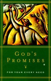 Cover of: Gods Promises For Your Every Need