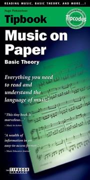 Cover of: Tipbook - Music on Paper: Basic Theory (Tipbook)