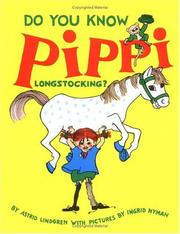 Cover of: Do You Know Pippi Longstocking? | Astrid Lindgren