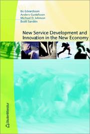 Cover of New service development and innovation in the new economy