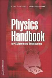 Cover of: Physics Handbook For Science And Engineering by Carl Nordling, Jonny vsterman