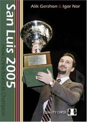 Cover of: San Luis 2005 by Alik Gershon, Igor Nor