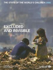 Cover of: The State of the World's Children 2006: Excluded and Invisible (State of the World's Children)