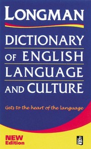 Cover of: Longman Dictionary of English Language and Culture by 