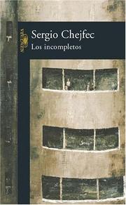 Cover of: Los incompletos