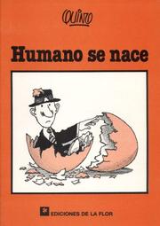 Cover of: Humano se nace