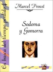 En busca del tiempo perdido. 4.Sodoma y Gomorra