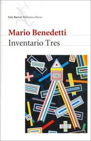 Cover of: Inventario Tres by Mario Benedetti