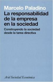 Cover of: Responsabilidad de La Empresa En La Sociedad