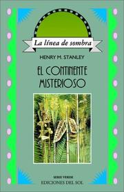 Cover of: Continente misterioso, El