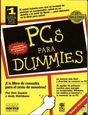 Cover of: PC para Dummies by Dan Gookin, Dan Gookin, Andy Rathbone
