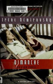 Cover of: Dimanche by Irène Némirovsky