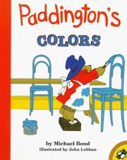Cover of: Paddington's Colors by Michael Bond