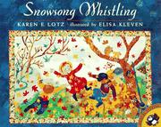 Cover of: Snowsong Whistling by Karen Elisa Lotz